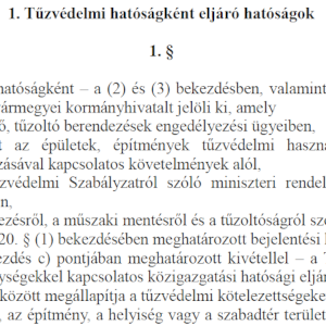 Társadalmi egyeztetésen a tűzmegelőzés szétverése
