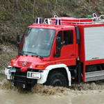 Mercedes-Benz Unimog Rosenbauer gépjárműfecskendő bemutatása