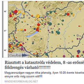 Ál-katasztrófavédelmi riogatás büntetlenül