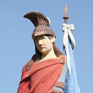 Szent Flórián-szobor Mohácson