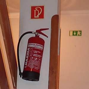Tűzoltó készülékek üzemeltetői ellenőrzése