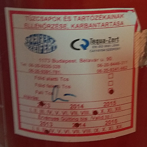 Fali porral oltó karbantartása a szépségszalonban