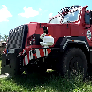 RDO-4336 Komondor-Gamma cserefelépítményes páncélozott tűzoltógépjármű bemutatása
