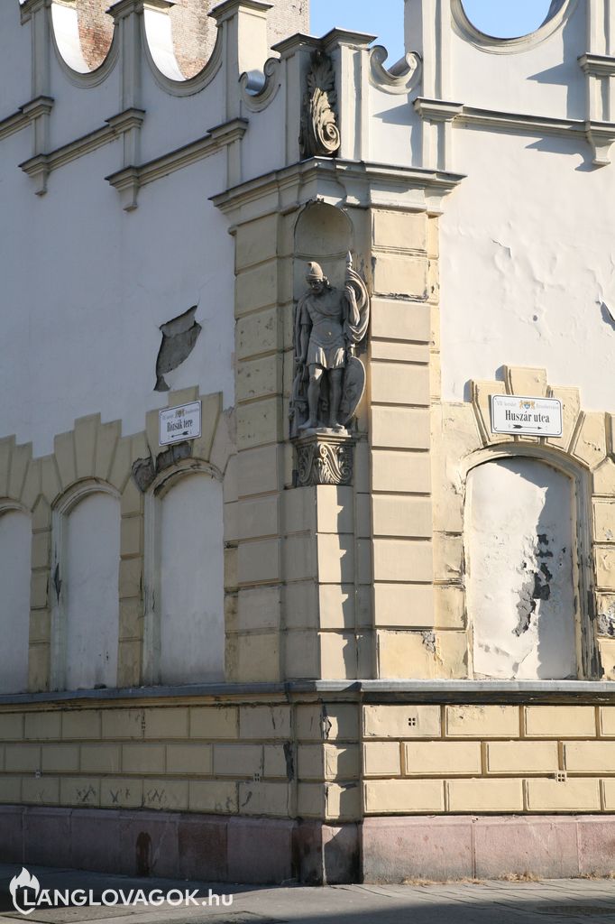 Szent Flórián-szobor a VII. kerületben (Fotó: Kis-Guczi Péter)