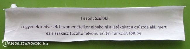 Feltalálták a tűzoltó felvonulási teret