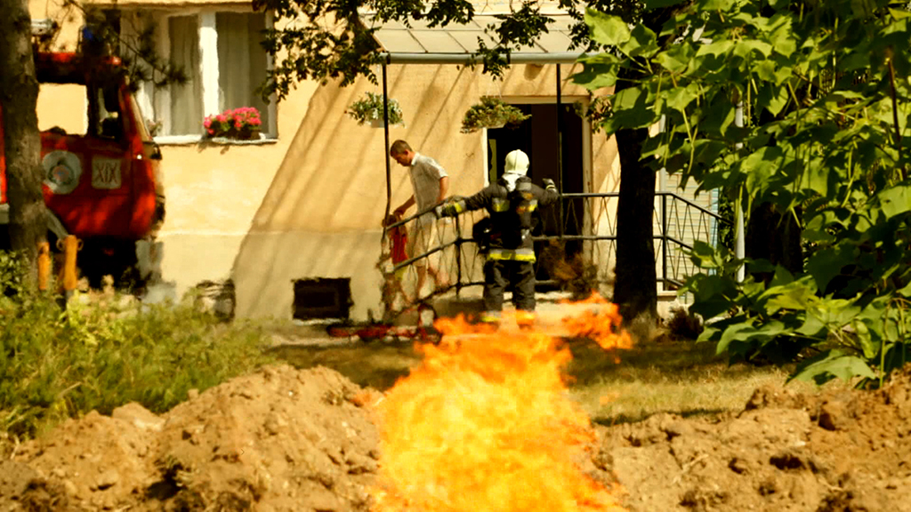 Gázvezeték rongálásának veszélye