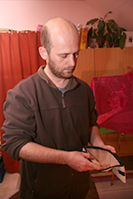 Kárpáti Zoltán, a REfirehose megalkotója (Fotó: Kis-Guczi Péter)