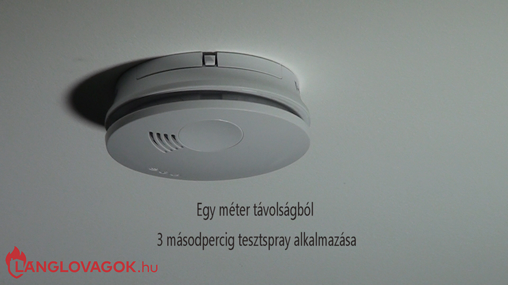 Honeywell XS100 optikai füstérzékelő riasztása