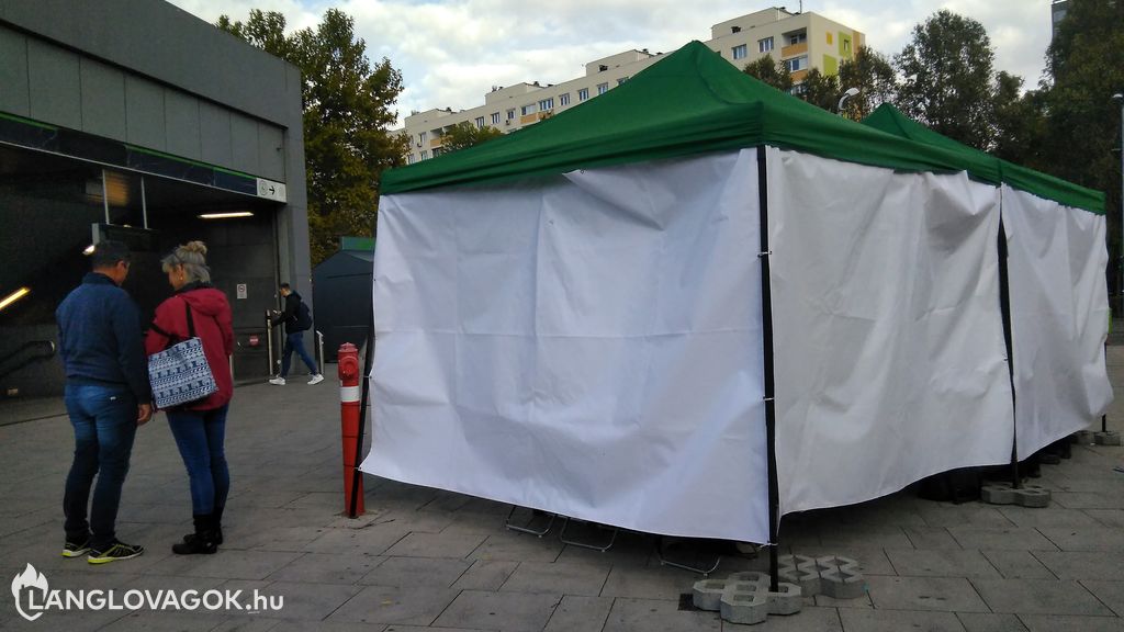 Előválasztás a tűzoltási felvonulási területen