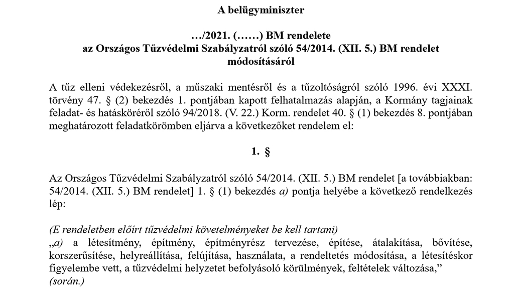 Brüsszelben az OTSZ 5.2 tervezete