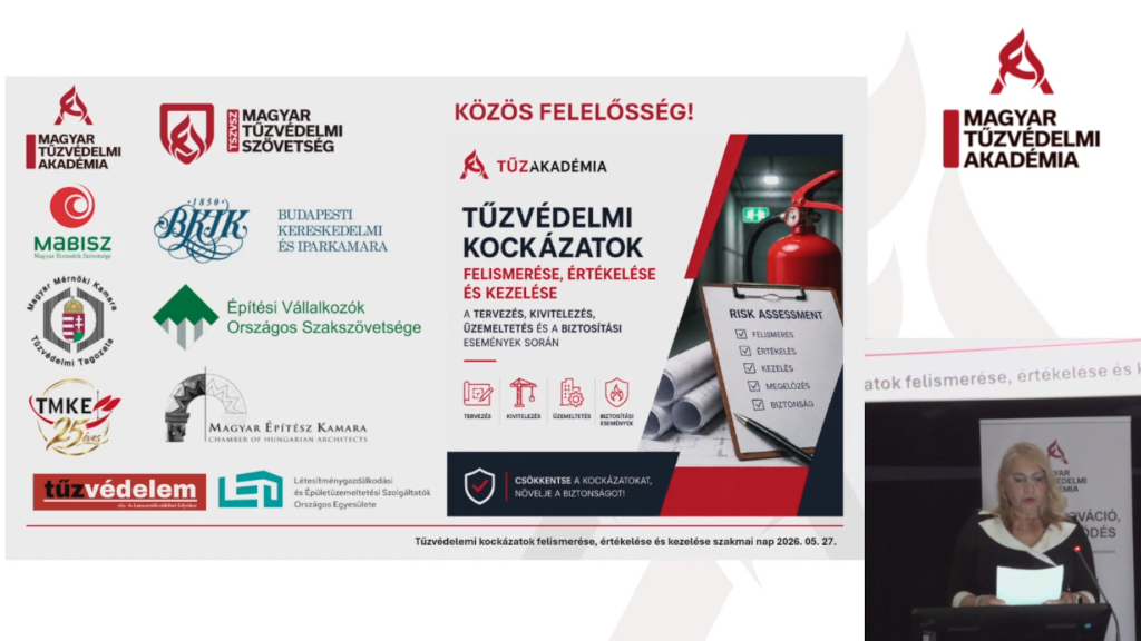 Konferencia a tűzvédelmi kockázatokról Konferencia a tűzvédelmi kockázatokról