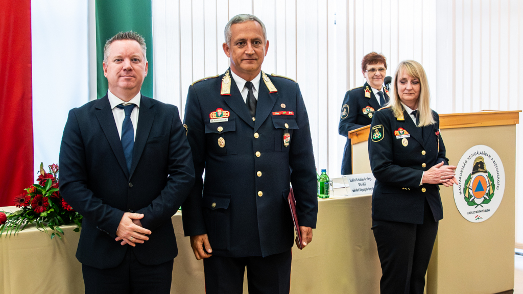 Átvette kinevezését az új országos katasztrófavédelmi főigazgató